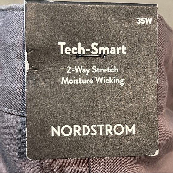 Nordstrom Gray Tech Smart Slim Fit Shorts - Picture 8 of 8